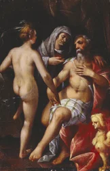 サラはアブラハムにハガルを提示